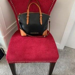 DOONEY & BOURKE PEBBLE LEATHER DOMED SATCHEL